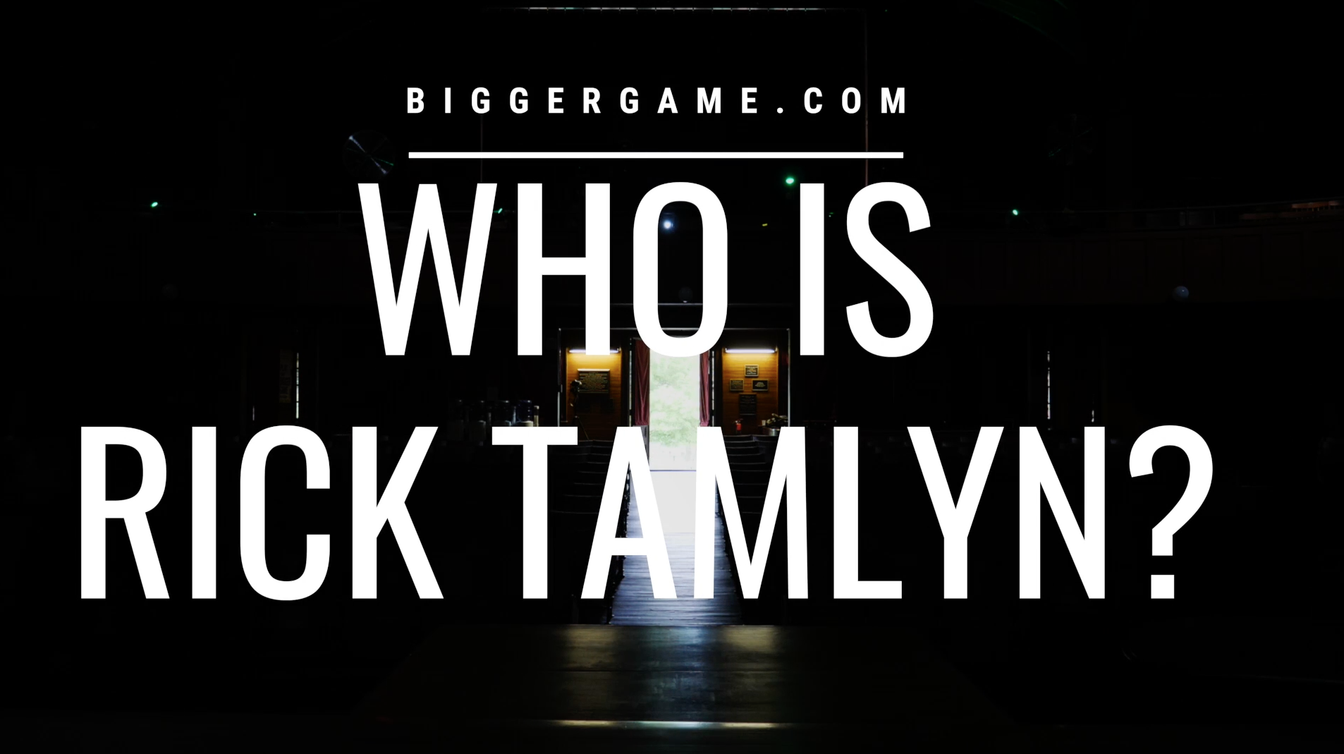 Who is Rick Tamlyn?